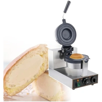 Elektriskā komerciālā Panini prese, saldējuma svie