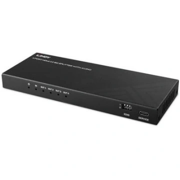 Lindy 4 Port HDMI 8K60 Splitter with Audio 38535