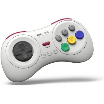 8BitDo M30 Bluetooth Wireless Gamepad White