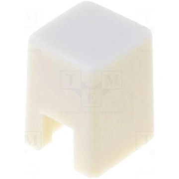 Button | square | ivory | 4x4mm | Application: B3F