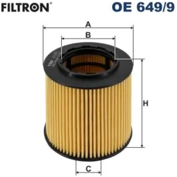 FILTRON Eļļas filtri OE 649/9