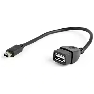 Gembird Mini USB 2.0 OTG Cable, 0.15m (A-OTG-AFBM-