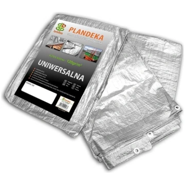 Tenta 120 Bradas PL1203/4, sudraba, 3x4m