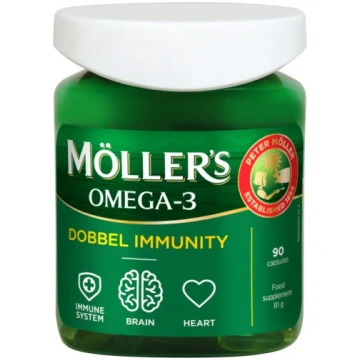 MOLLERS Dobbel Immunity kapsulas N90