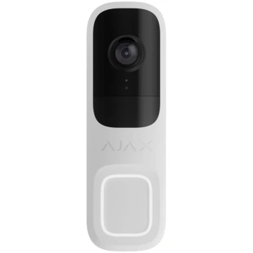 Ajax Doorbell bezvadu video durvju zvans balts Led