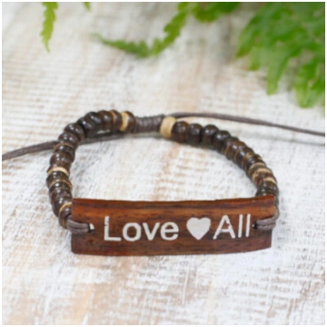 Coco Slogan Bangles - LoveAll 5055796504350
