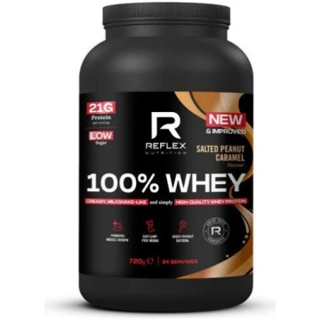 Reflex Nutrition 100% sūkalu proteīns, sālīta zeme