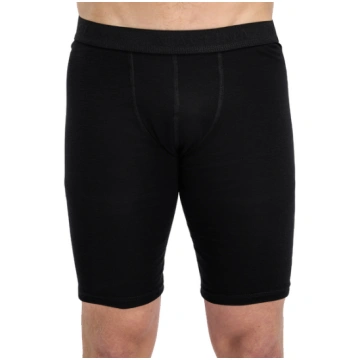 WarmWool Shorts Long M's Jet Black Aclima