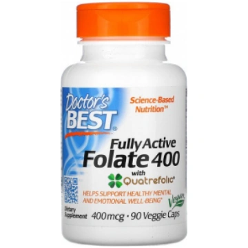 Fully Active Folate 400 with Quatrefolic 400 mcg D