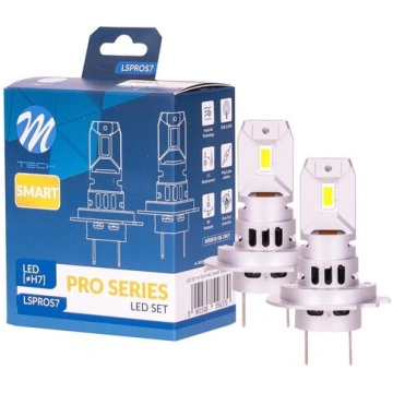 12V LED H7 Pro Smart 6000K 2gab M-Tech