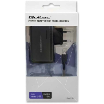 Telefona lādētājs Qoltec 51022, Micro USB type B, 