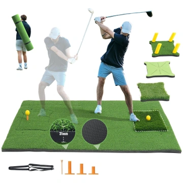 VEVOR 4-in-1 golfa treniņu paklājs 152x122 cm ar 4