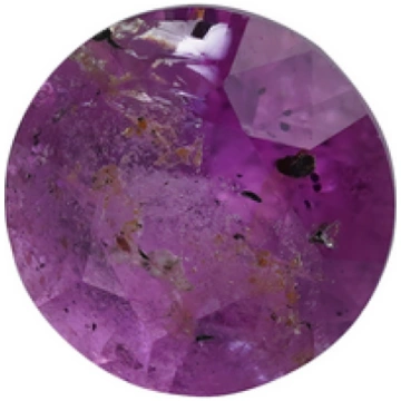 0,32 ct. Rozā safīrs