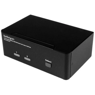 StarTech.com 2-Port DisplayPort Dual-Monitor KVM S