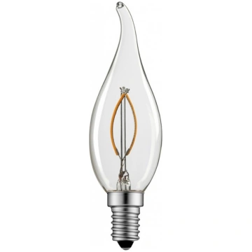 LED spuldze 2W, 260lm, 2700K, F35, Filament