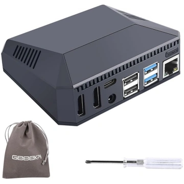 GeeekPi Argon One V2 Raspberry Pi 4 alumīnija korp