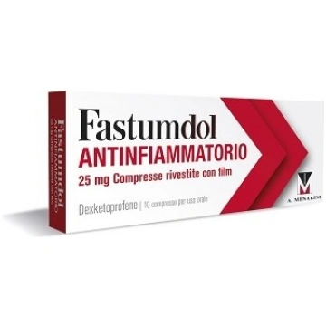 Fastum Antinfiammatorio 25mg Desketoprofene 10 Com