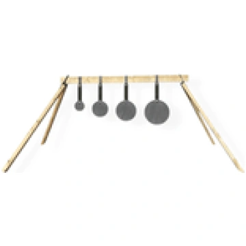3/8" AR500 KYL Swinging Target Plate Rack