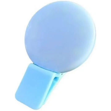 MINI Q blue LED selfie light ring for mobile phone