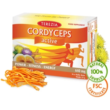 Terezia uztura bagātinātājs CORDYCEPS active (kord