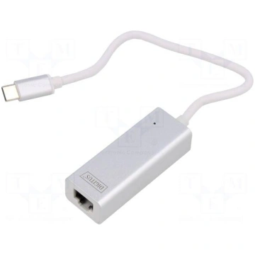 USB to Ethernet adapter | RJ45 socket,USB C plug |