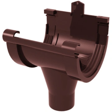 Centrālā piltuve Scala, 125 mm, brūna