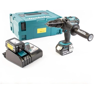 Makita DHP451RTJ bezvadu triecienurbjmašīna, 3 ātr