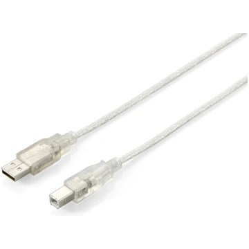 Equip USB 2.0 Type A – Type B kabelis, 3.0 m, caur