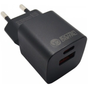 LĀDĒTĀJS EXTRA DIGITAL GAN USB TYPE-C, USB TYPE-A: