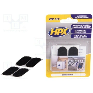 Tape: hook and loop; W: 20mm; L: 0.05m; Thk: 1.5mm