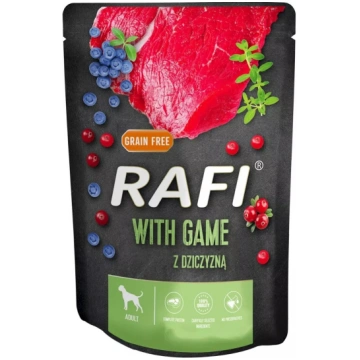Mitrināta suņu barība dolina noteci RAFI Venison B