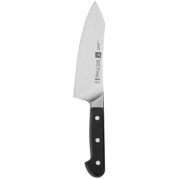 ZWILLING Pro 7" Santoku nazis, melns/nerūsējošais 
