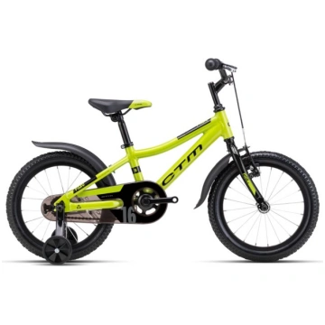 CTM Foxy 16" Kids Bike, Yellow