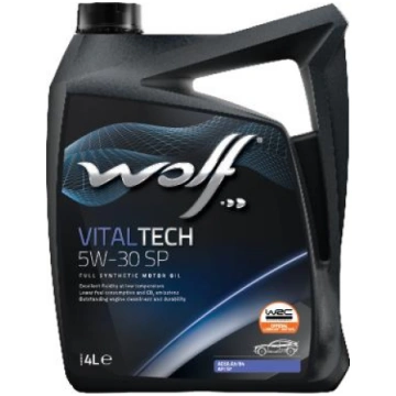 Wolf 1048886 - VITALTECH 5W-30 SP 4L API SP.ACEA A