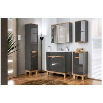 BALI GRAFIT 60 VANNAS KOMPLEKTS COMAD MEBLE