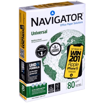 UNIVERSAL Navigator A4 drukas papīrs, balts Igepa