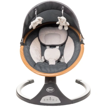 4Baby šūpoles ROCK"N RELAX XXIV GREY #MRI/5910878