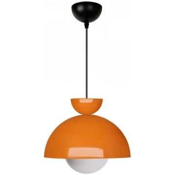 Oranža piekaramā lampa ar metāla abažūru ø 25 cm A