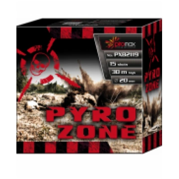 Stobru bloks, baterija, salūts "PYRO ZONE" PXB2119