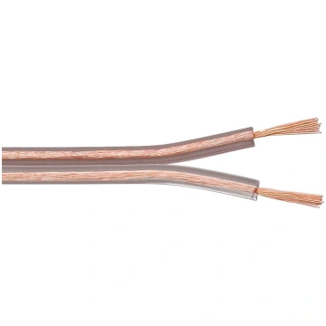 MicroConnect Speaker cable, 100m, 2x1,5mm, Transpa