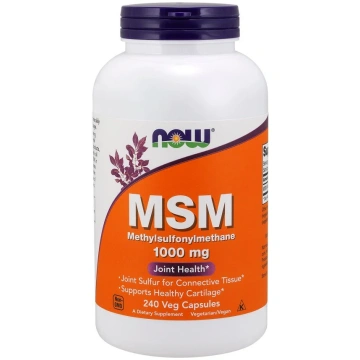 NOW Foods MSM metilsulfonilmetāns, 1000 mg - 240 k