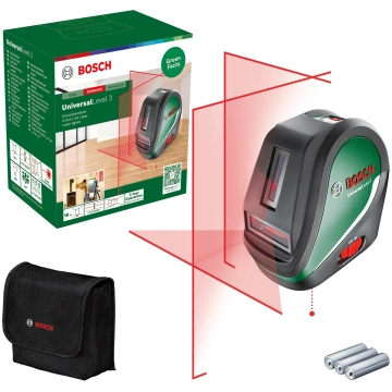Krustveida lāzera nivelieris Bosch Universal Level