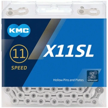 Ķēde - KMC X11SL Silver - BX11SLN18 - 11 ātrumi, 1