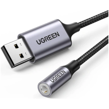 Kabel USB Ugreen USB-A - mini Jack 3.5 mm (30757) 