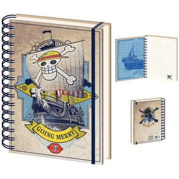 ONE PIECE LIVE ACTION GOING MERRY QUADERNO A5 SPIR