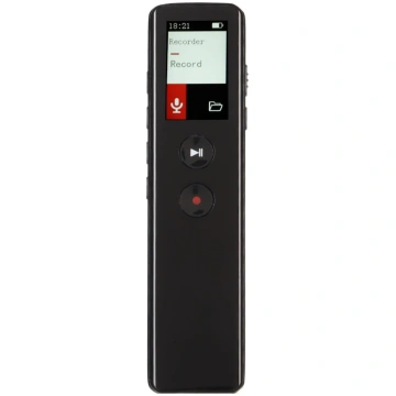 Digitālais diktofons ar Bluetooth 5.0 skaļruni, li