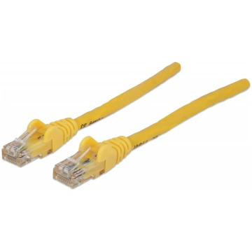 Intellinet Cat6 UTP, 0.5m tīkla kabelis Dzeltens 0