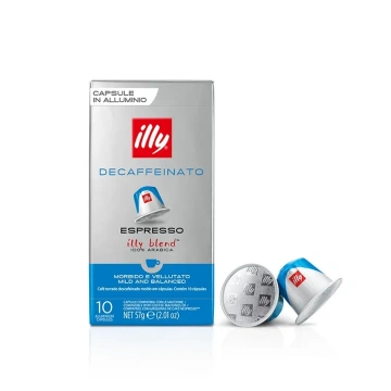 *10 Capsule compatibili Nespresso Illy Decaffeinat