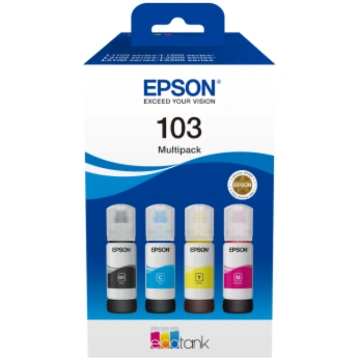 Tintes kārtridžs Epson 103 EcoTank (C13T00S64A) In