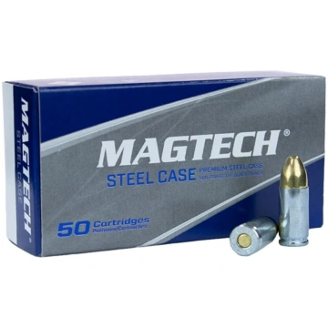 Magtech patrona 9mm Luger 9x19 Steel 7.45 g /115 g